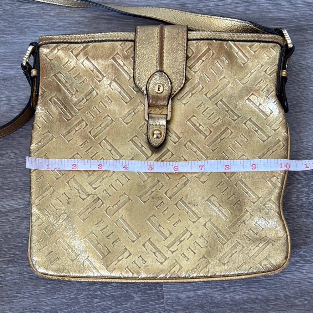 ELLE Gold Crossbody Bag - Picture 9 of 16